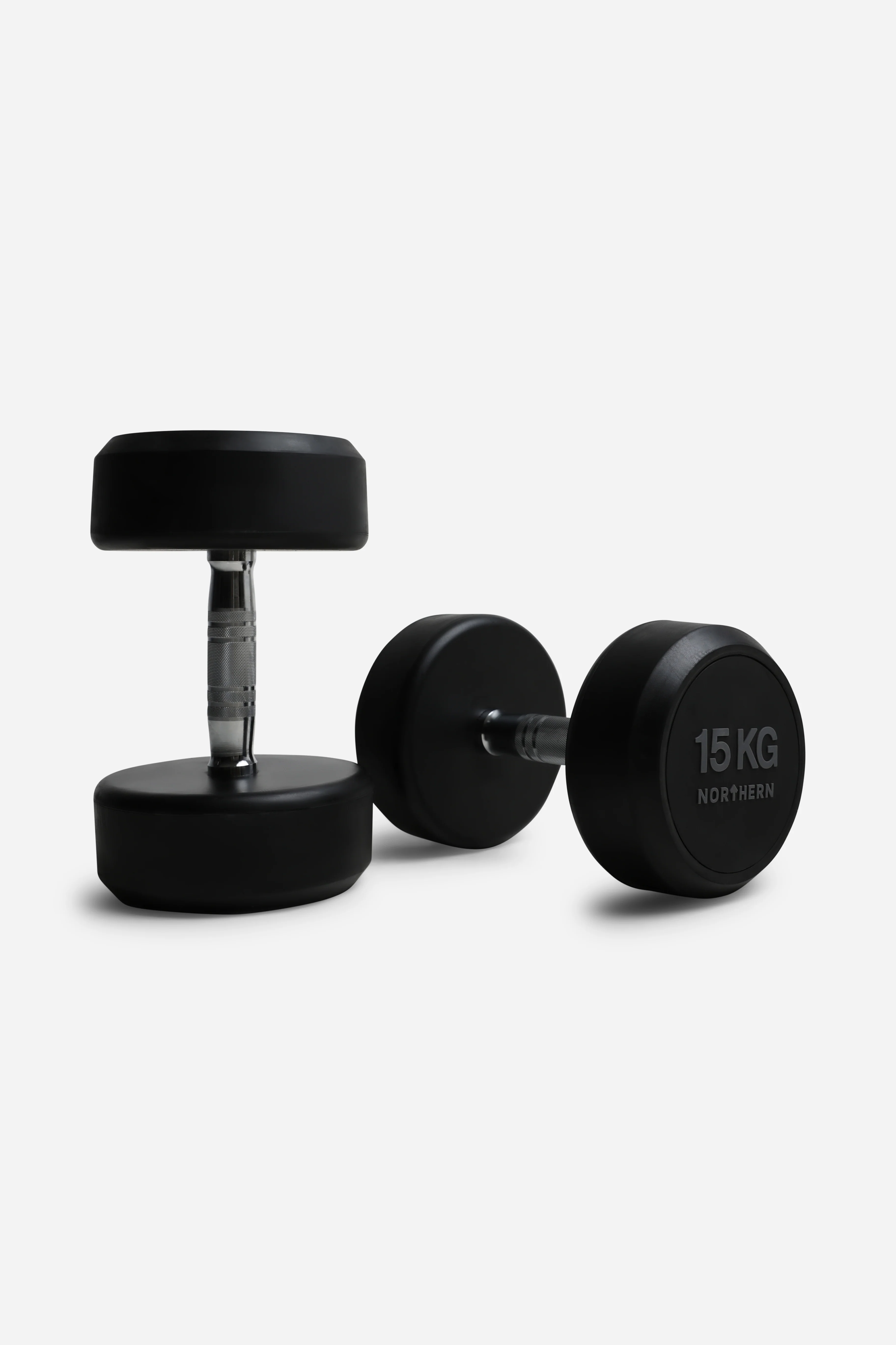 5kg - 15kg Round Dumbbell Set (5kg Increments) - Image 8
