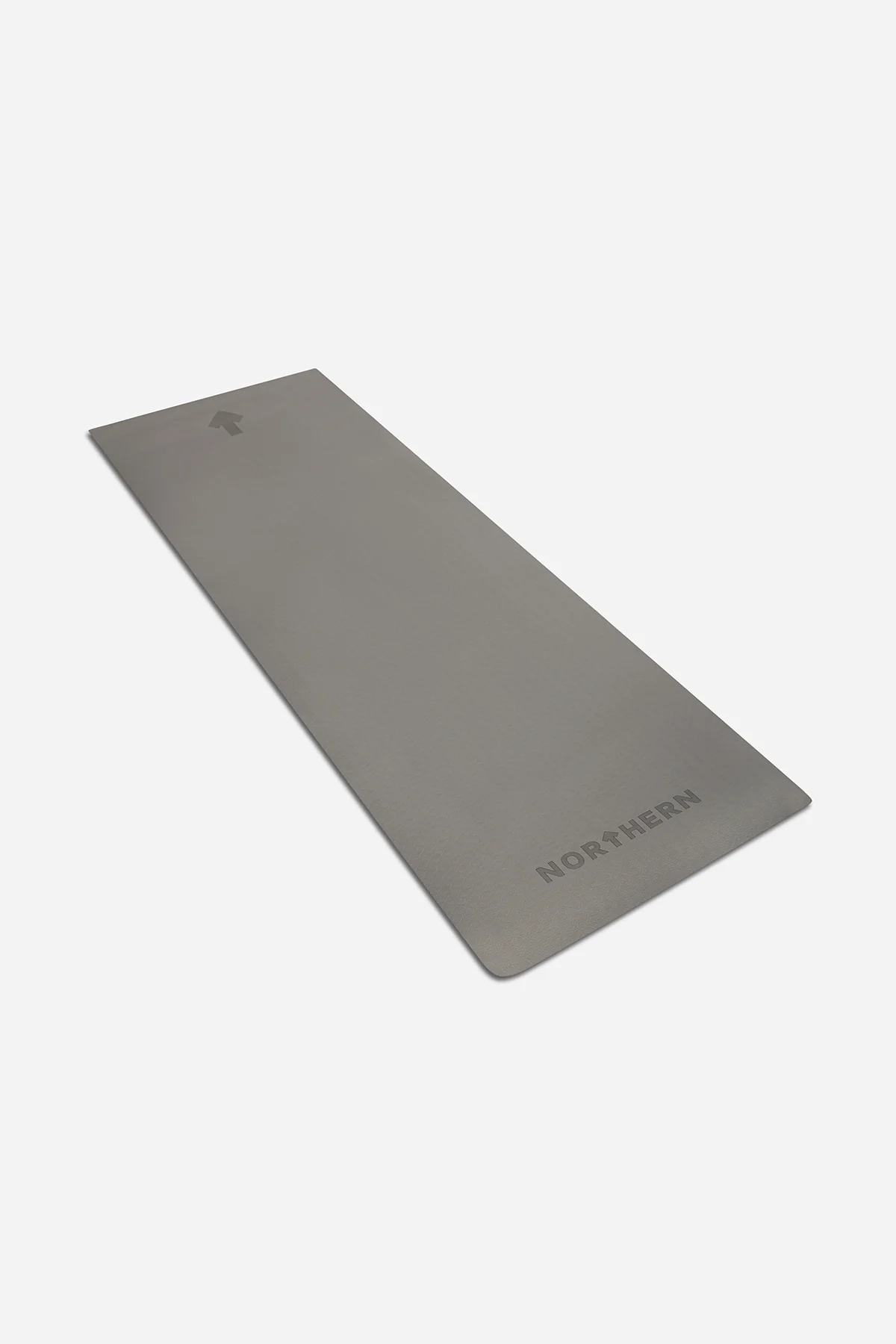 Northern 4mm Yoga Mat Non-Slip, Eco-Friendly Exercise Mat, Pilates & Home Workouts - Grey - Image 2