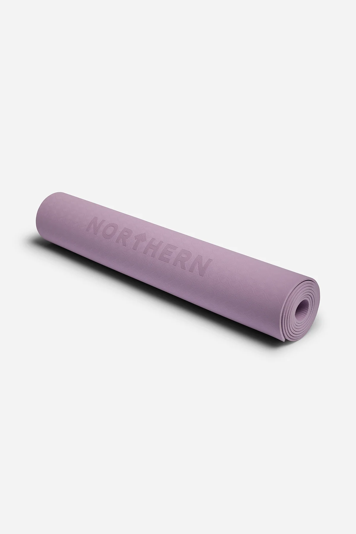 Northern 4mm Yoga Mat Non-Slip, Eco-Friendly Exercise Mat, Pilates & Home Workouts - Lilac - Image 3