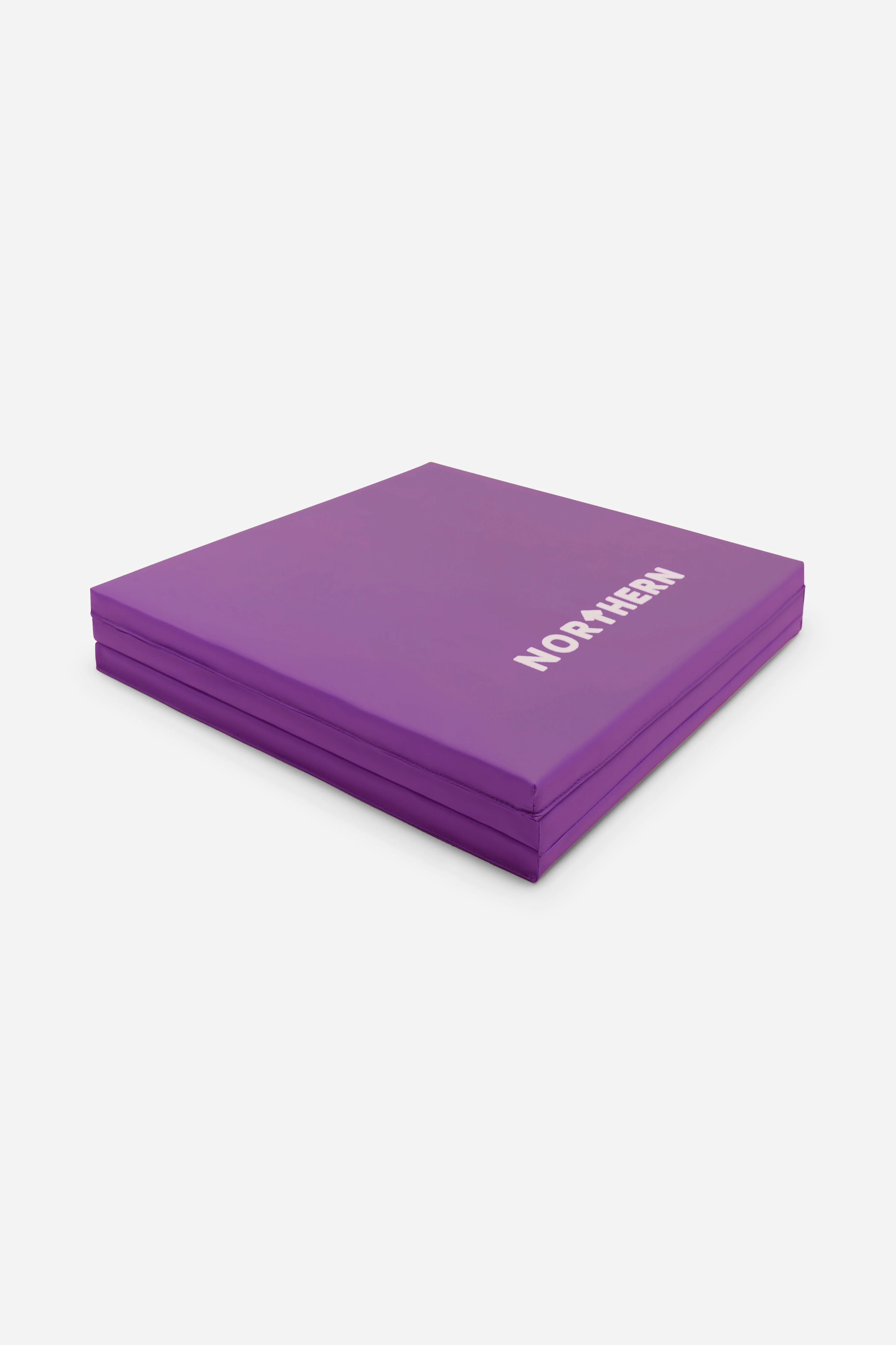 Northern Yoga Mat Tri-Folding Exercise Fitness Pilates Workout Non Slip 3 Panel Mat - Lilac - Image 4