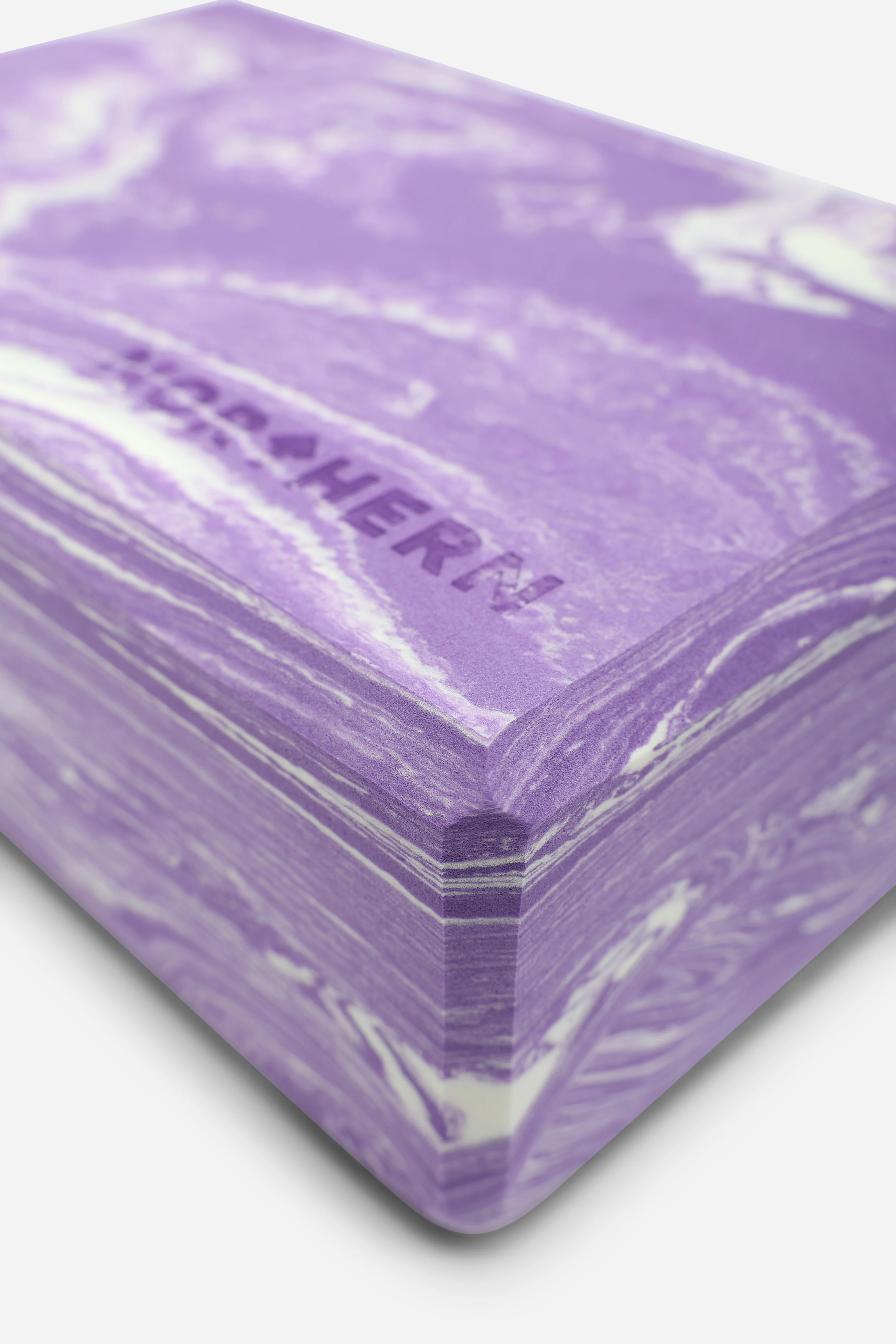 Northern Hi Density Yoga Block – Lilac Marble - Image 4