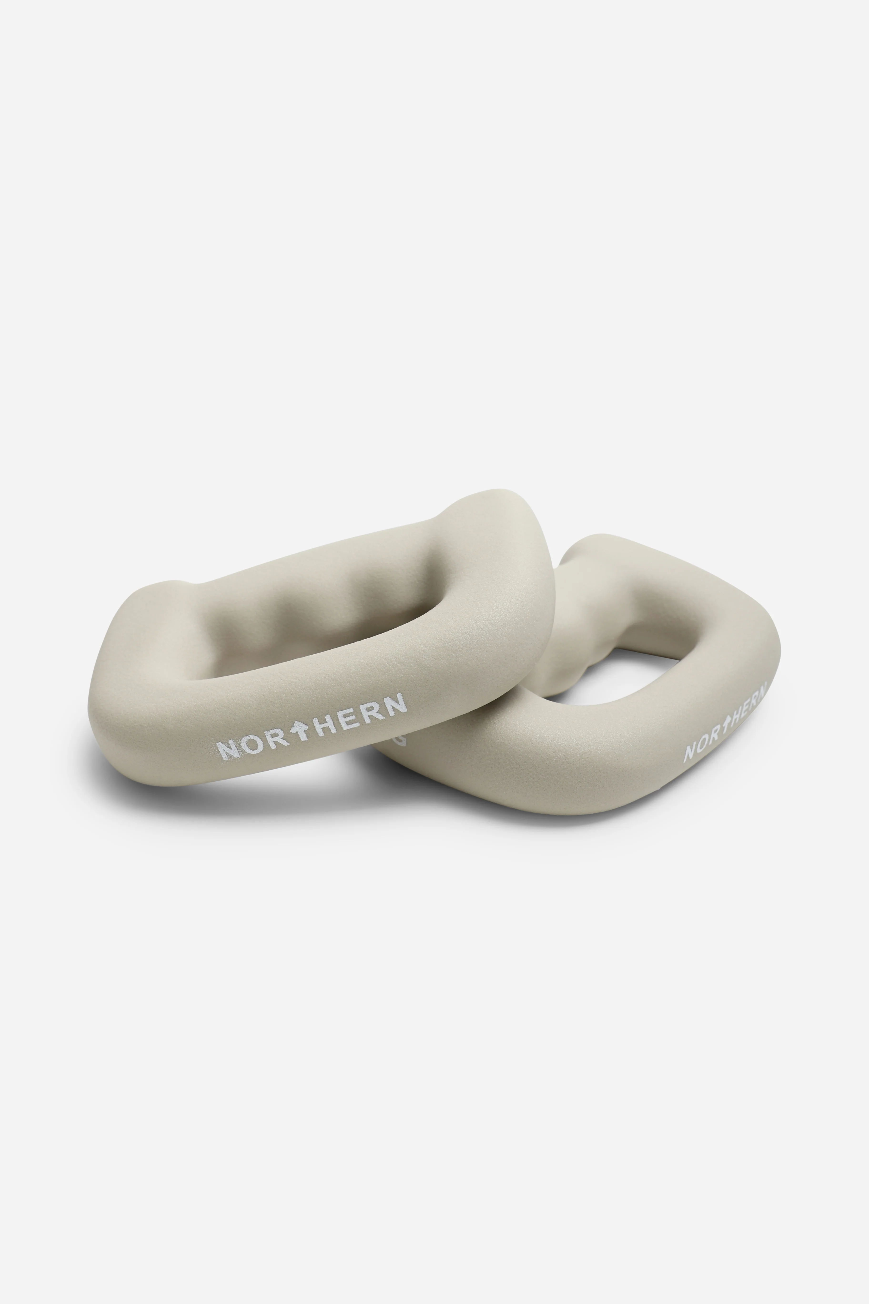 Northern Natural Stone Hand Dumbbells D Shaped Boxing Exercise Weights Pair - 2kg x 2 (4kg) - Image 3