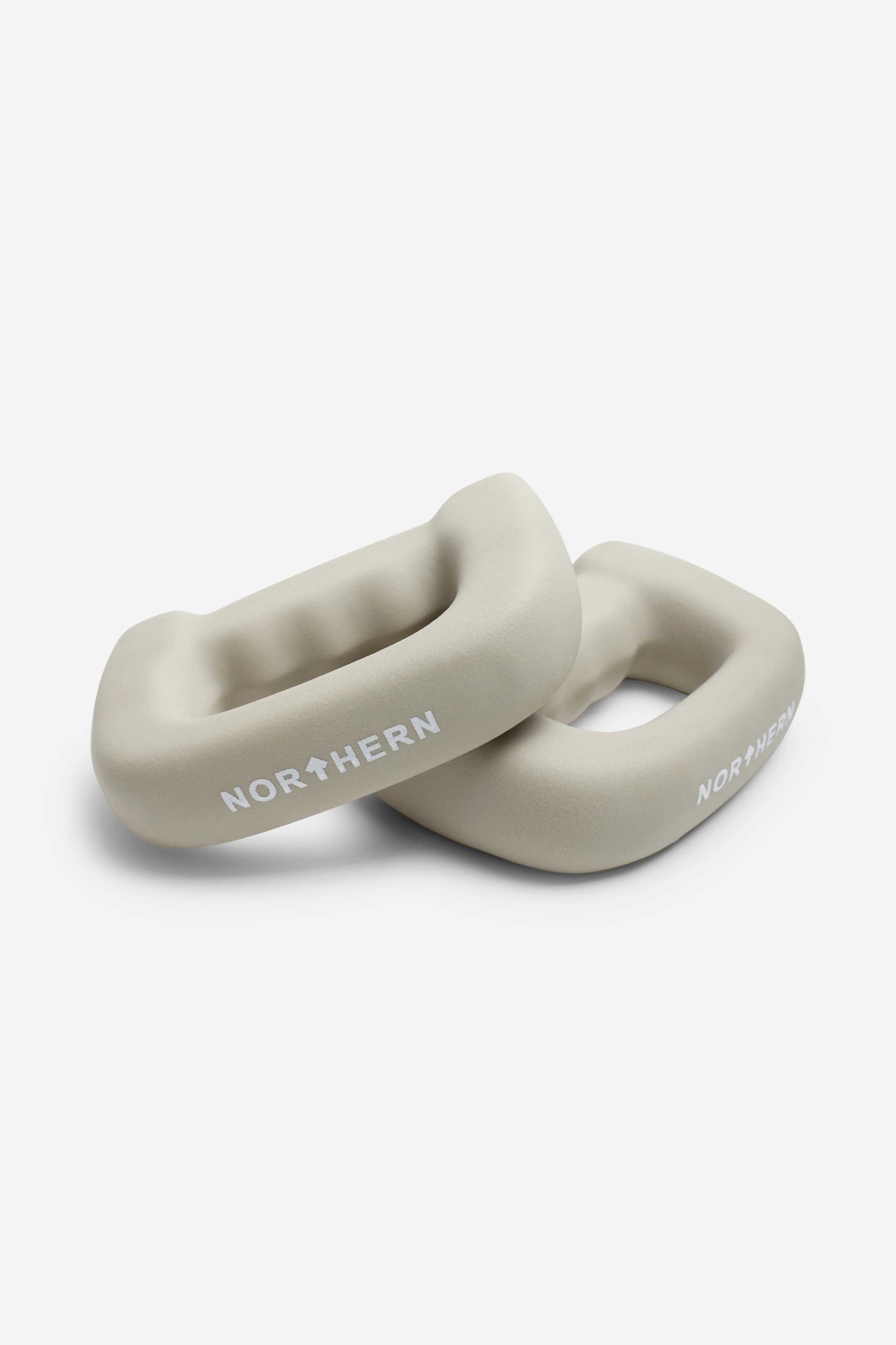 Northern Natural Stone Hand Dumbbells D Shaped Boxing Exercise Weights Pair - 4kg x 2 (8kg) - Image 3