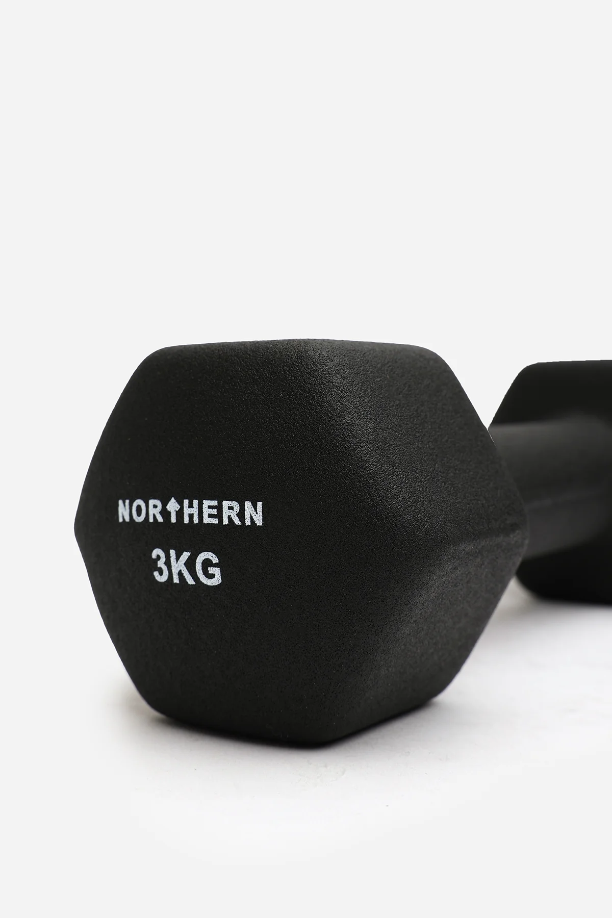 Northern Neoprene Hex Dumbbells Pair - 3kg x 2 (6kg) - Image 3