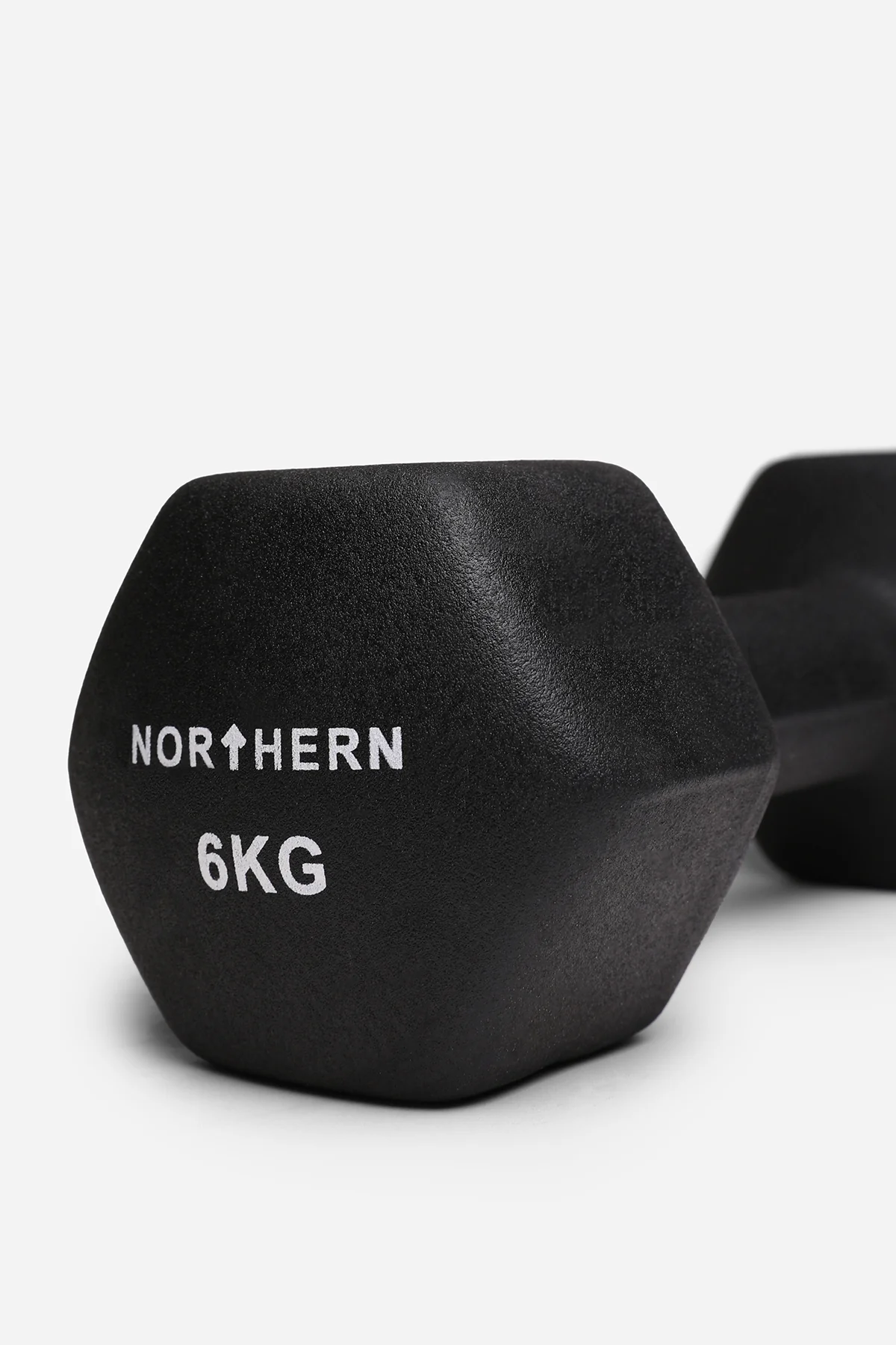 Northern Neoprene Hex Dumbbells Pair - 6kg x 2 (12kg) - Image 3